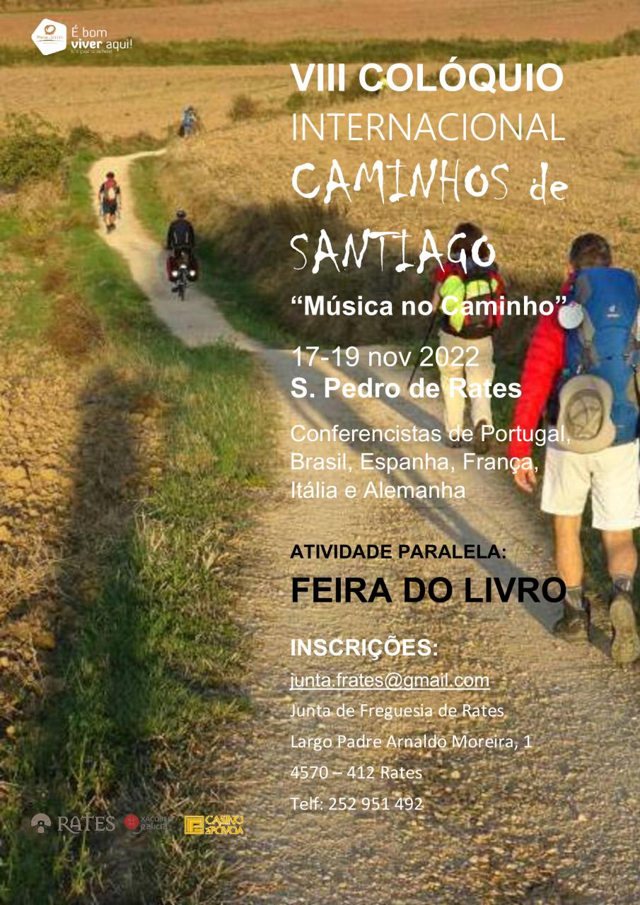 VIII COL&Oacute;QUIO  INTERNACIONAL  CAMINHOS de SANTIAGO